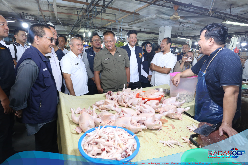 Pastikan Ketersediaan Bahan Pokok dan Harga Stabil, Polda Sumut Lakukan Sidak di Sejumlah Pasar